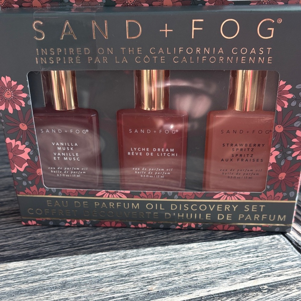 SAND + FOG Eau de Parfum Oil Set - Red and Pink